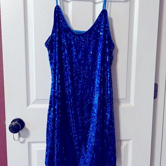 royal blue new years eve dress Gown for New Year's Eve in Royal Blue Style 2411 Party Dress main image 1
